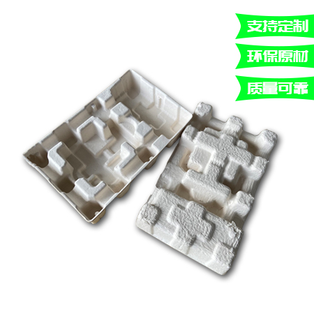 本色干压纸托